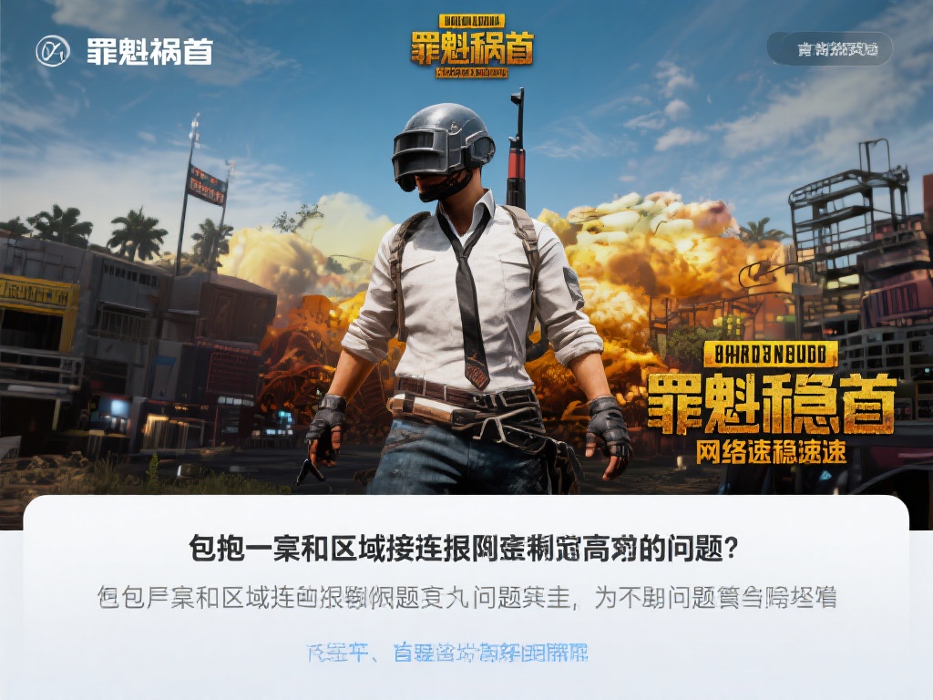 绝地逃生加速神器，吃鸡玩家必备VPN助手